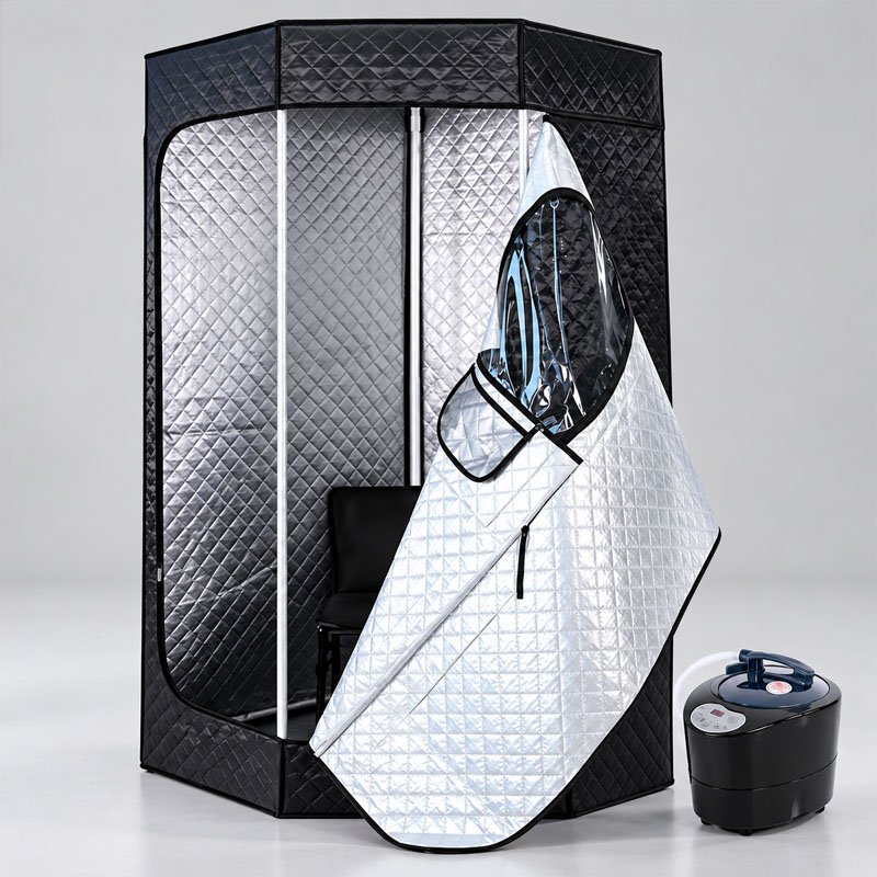 Portable Home Steam Sauna Tent with 3L Steam Generator